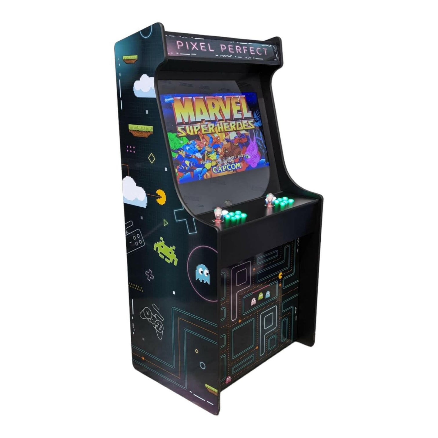 Deluxe 32 Arcade Machine - Pixel Perfect Theme