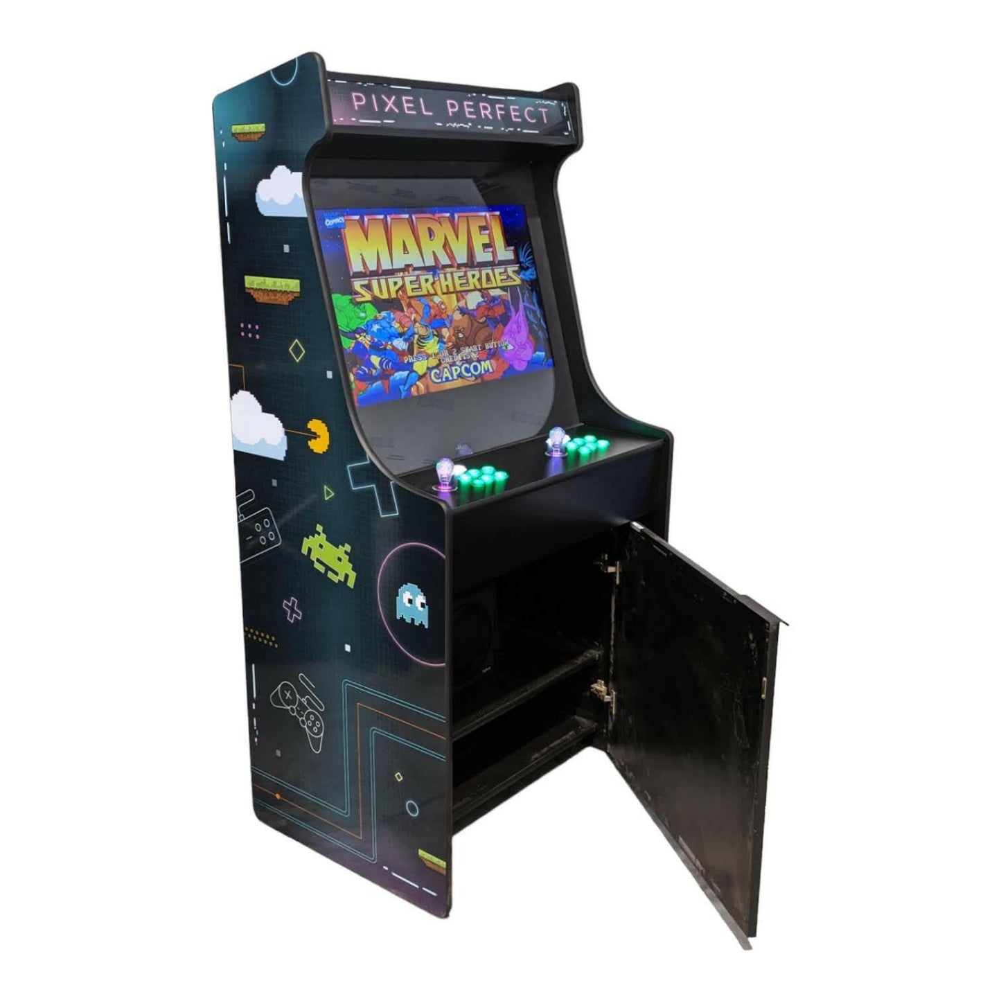 Deluxe 32 Arcade Machine - Pixel Perfect Theme