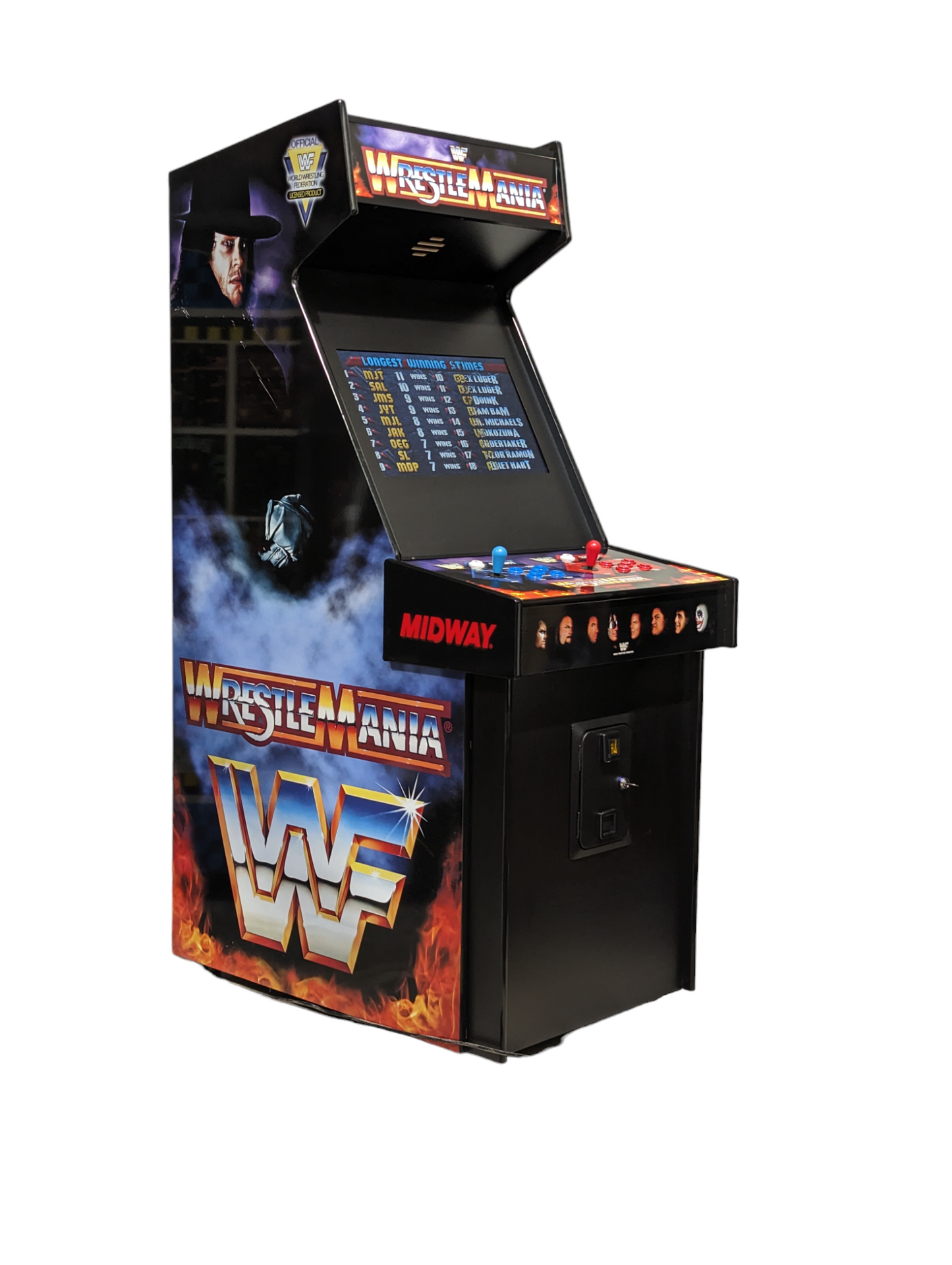 WrestleMania Arcade Machine - Accurate Replica