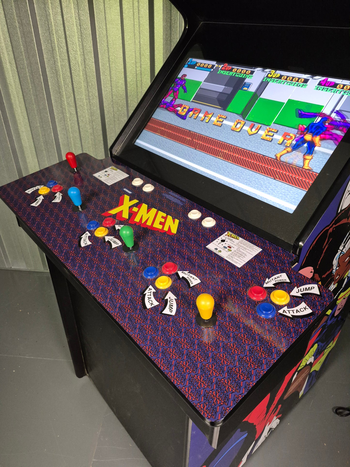 Grand 27 Arcade Machine - Xmen Theme