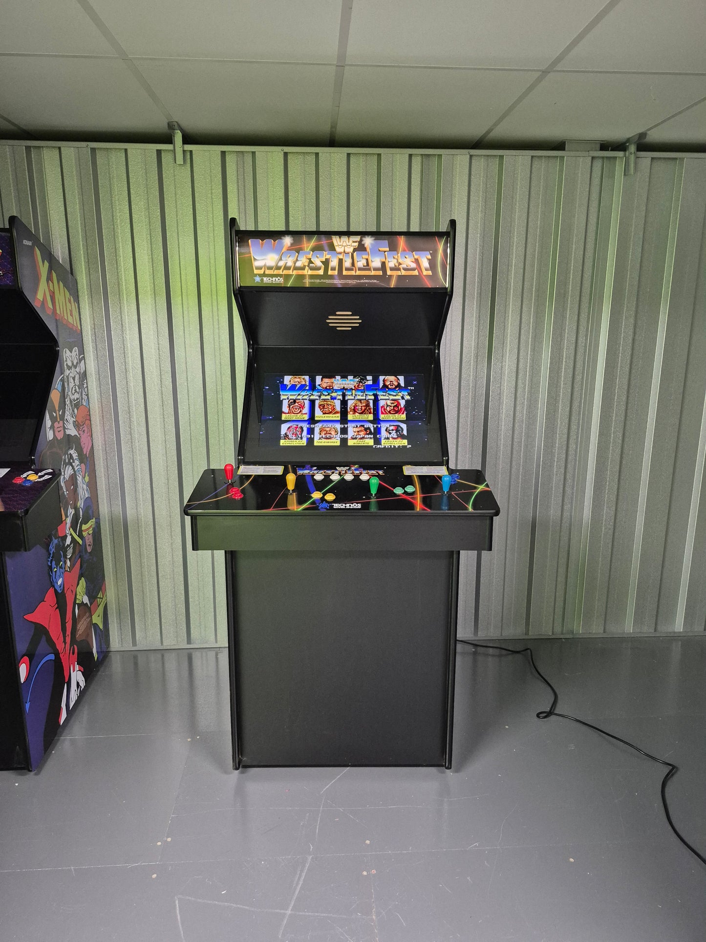 Grand 27 Arcade Machine - Wrestlefest Theme