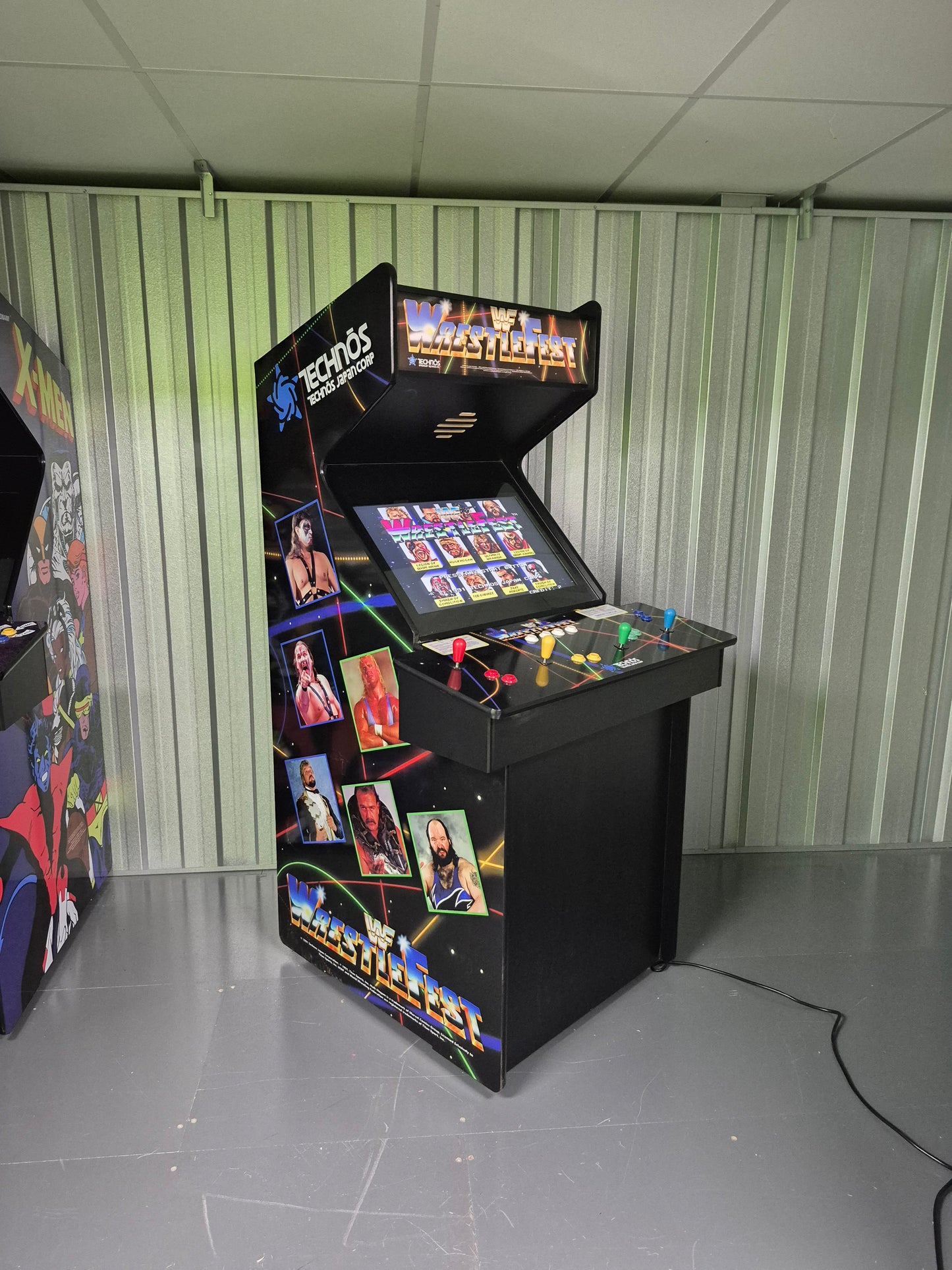Grand 27 Arcade Machine - Wrestlefest Theme
