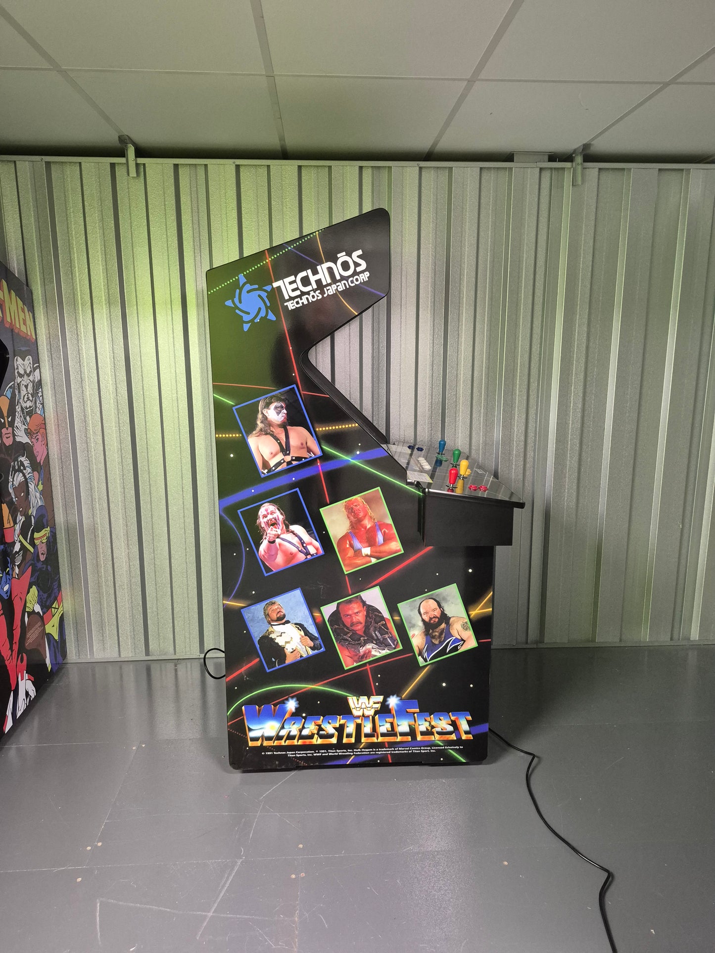 Grand 27 Arcade Machine - Wrestlefest Theme