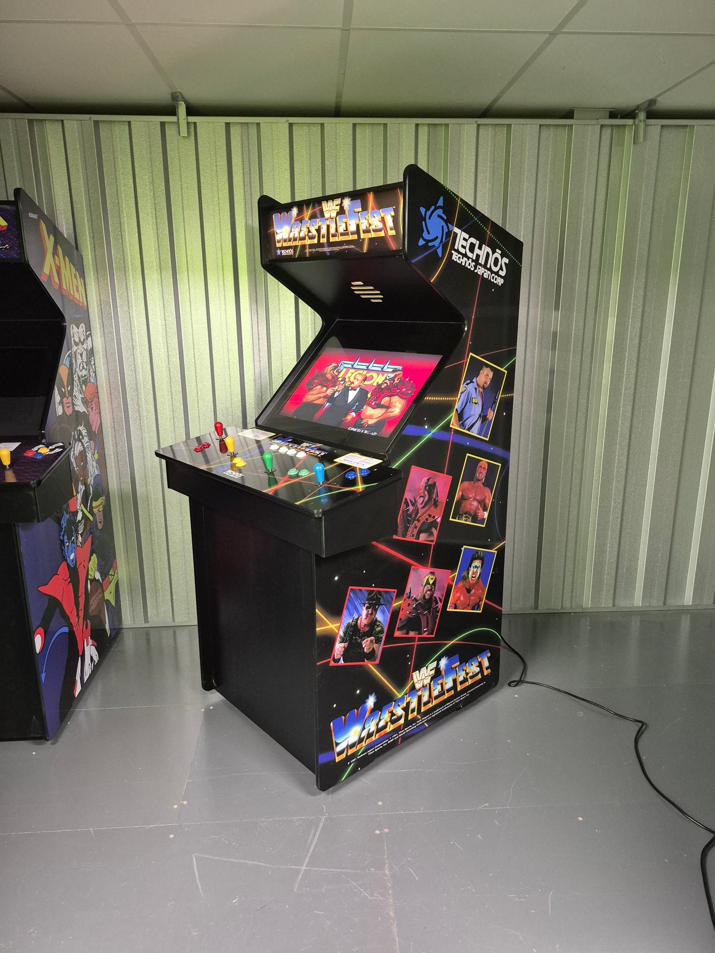 Grand 27 Arcade Machine - Wrestlefest Theme