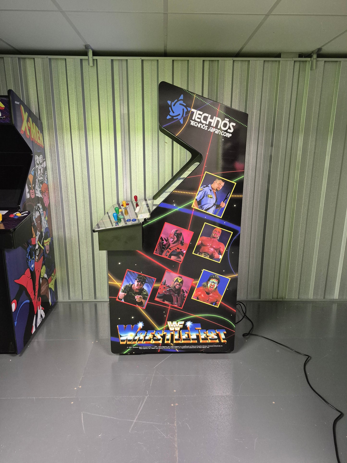 Grand 27 Arcade Machine - Wrestlefest Theme
