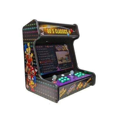 Akedo Bartop Arcade Machine - 80s Theme