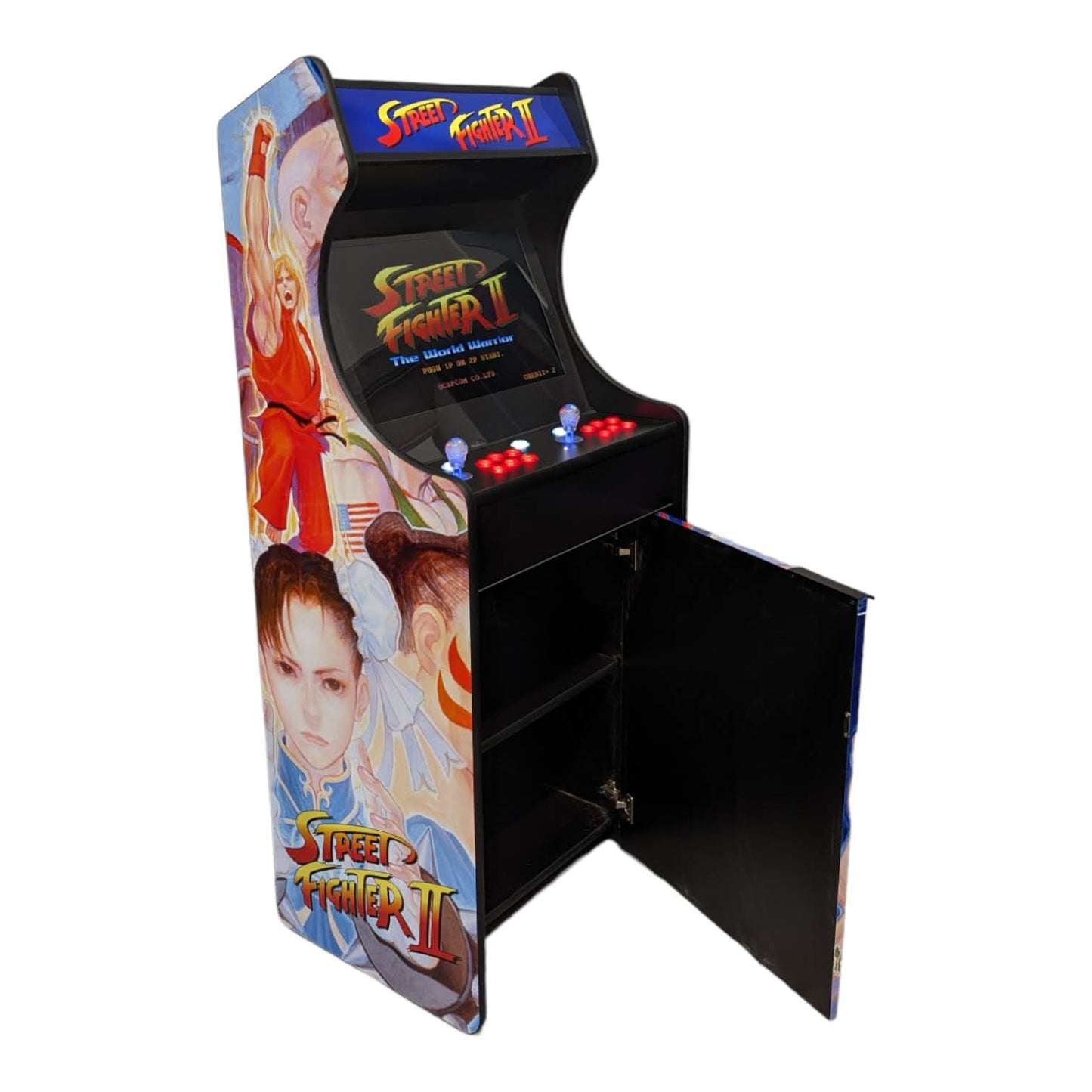 Deluxe 24 Arcade Machine - Street Fighter Theme