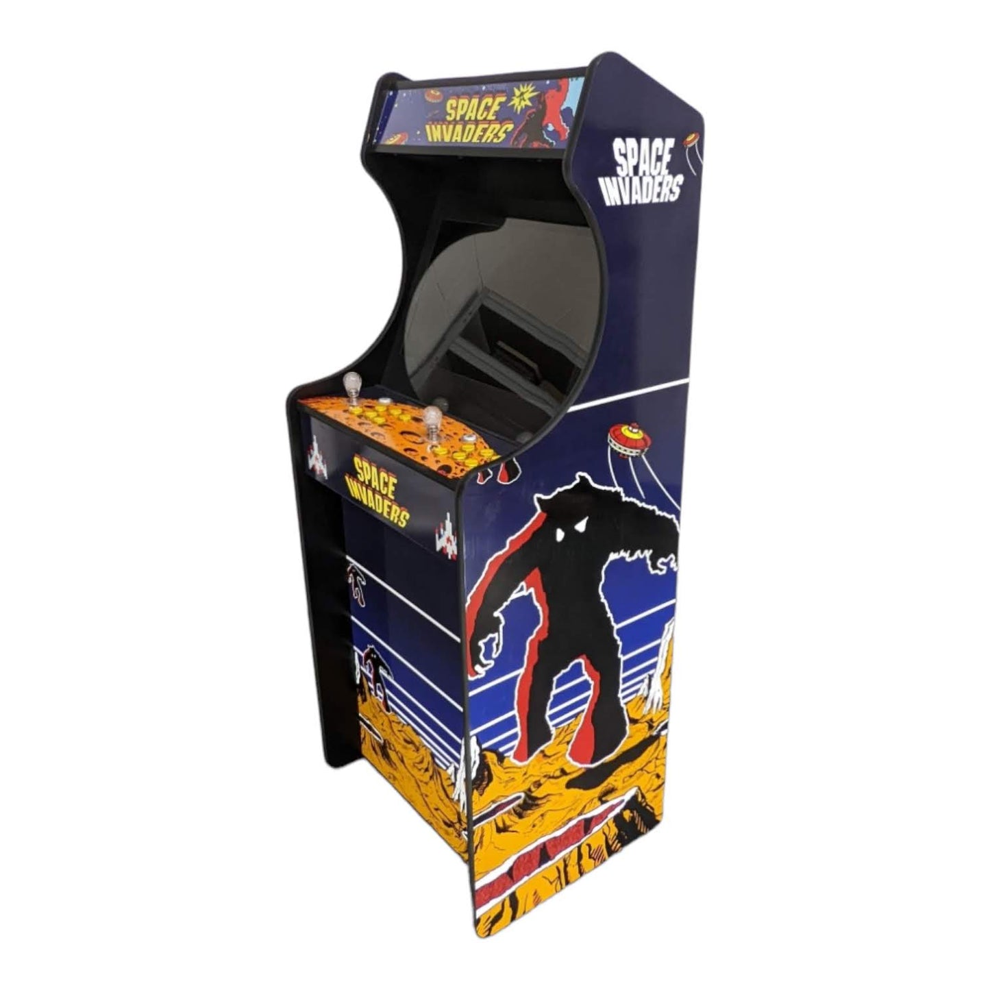 Deluxe 24 Arcade Machine - Space Invaders Theme