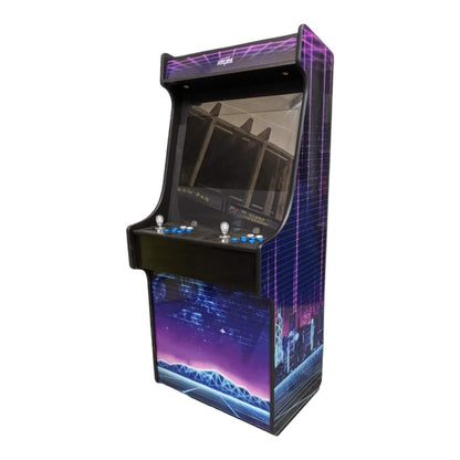 Deluxe 27 Arcade Machine - Pixel City Theme