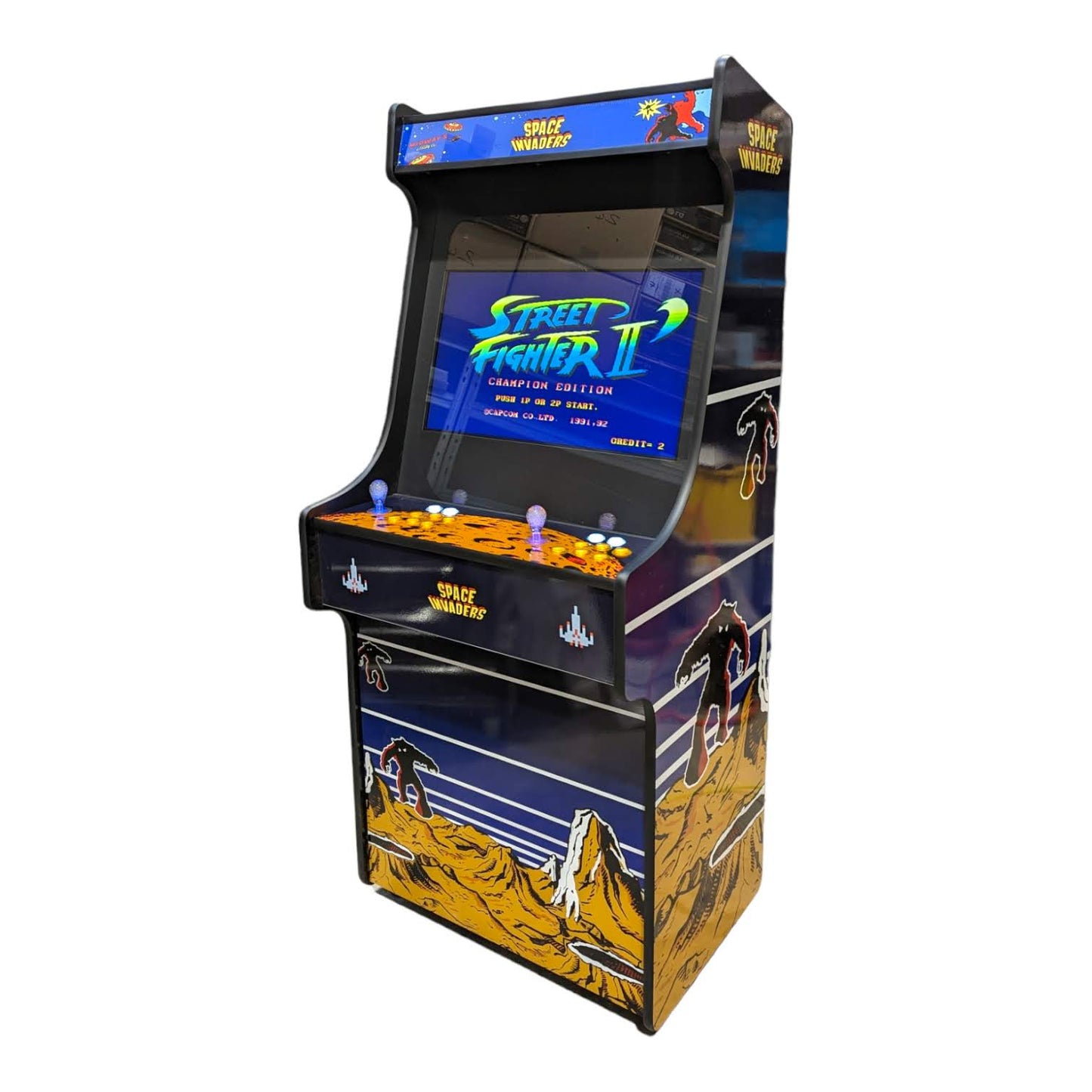 Deluxe 27 Arcade Machine - Space Invaders Theme