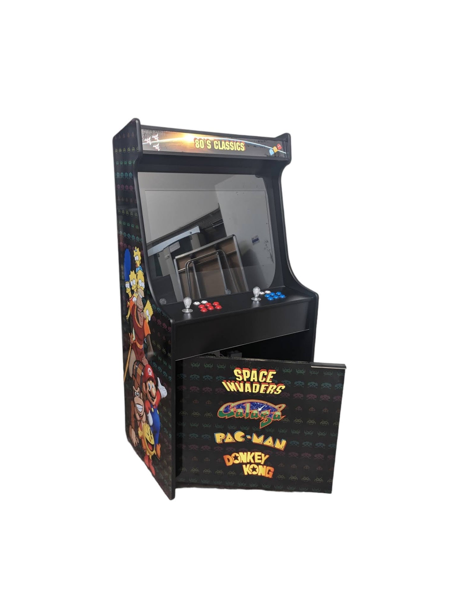 Deluxe 32 Arcade Machine - 80s Theme