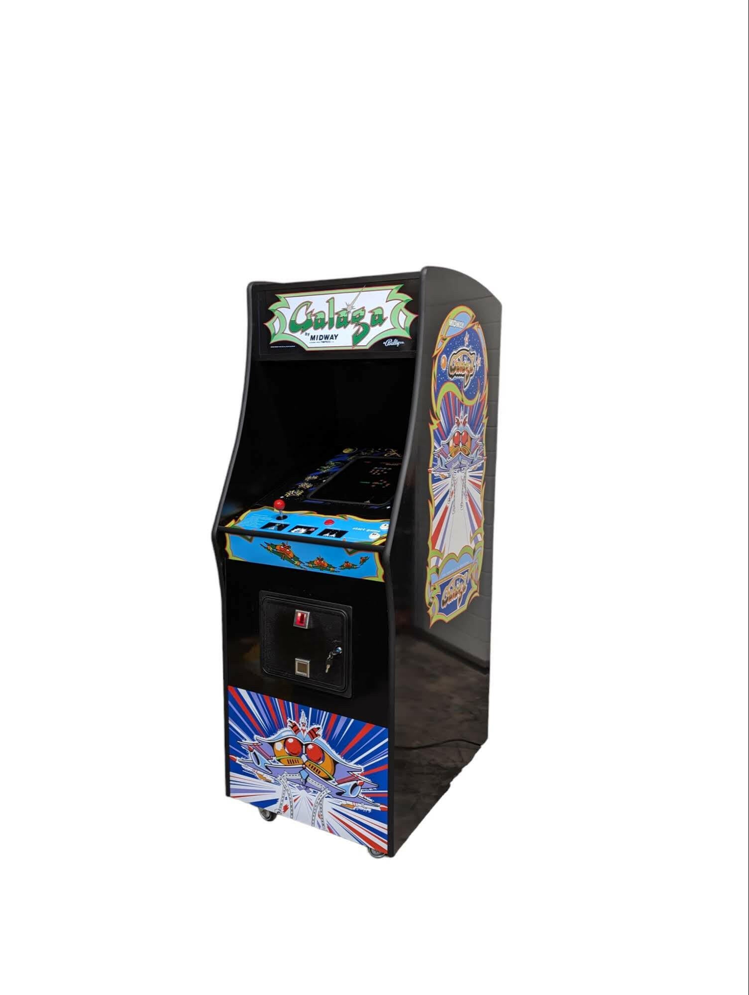 Galaga Arcade Machine - Accurate replica – Roll Model Arcade