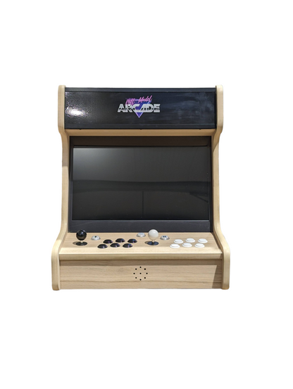 Akedo Bartop Arcade Machine - Light Oak