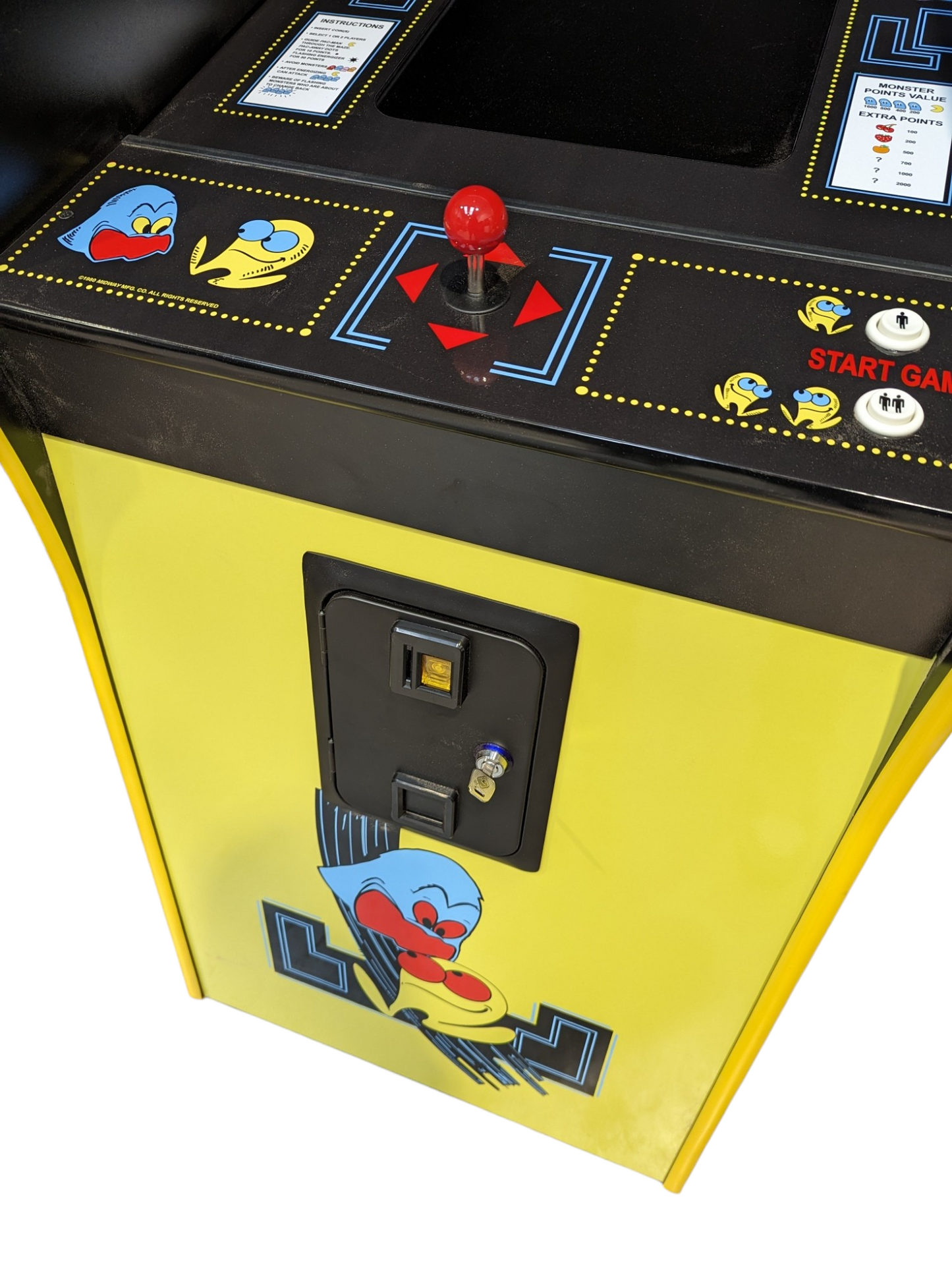 Pacman arcade machine - Accurate replica