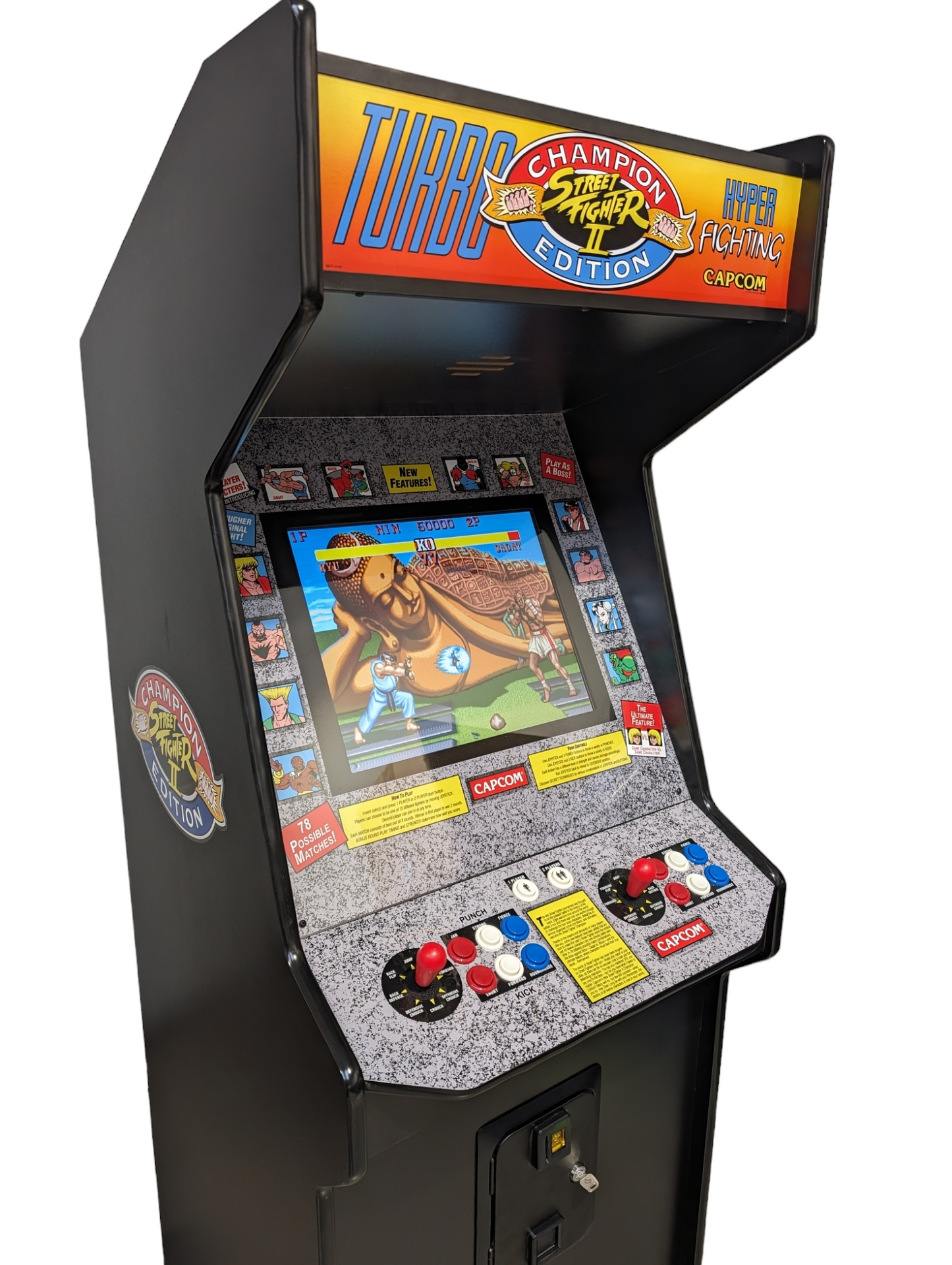 Street Fighter 2 Turbo Arcade Machine - Accurate Replica