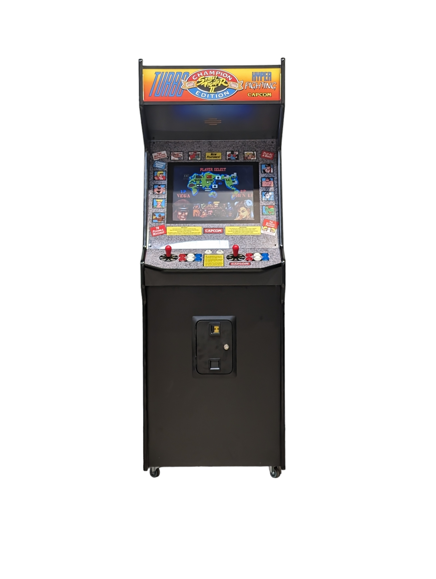 Street Fighter 2 Turbo Arcade Machine - Accurate Replica