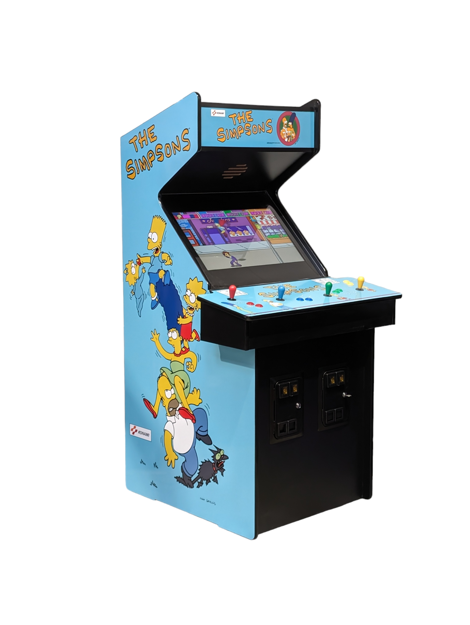 Simpsons Ab Machine The Simpsons Arcade Machine - Reproduction
