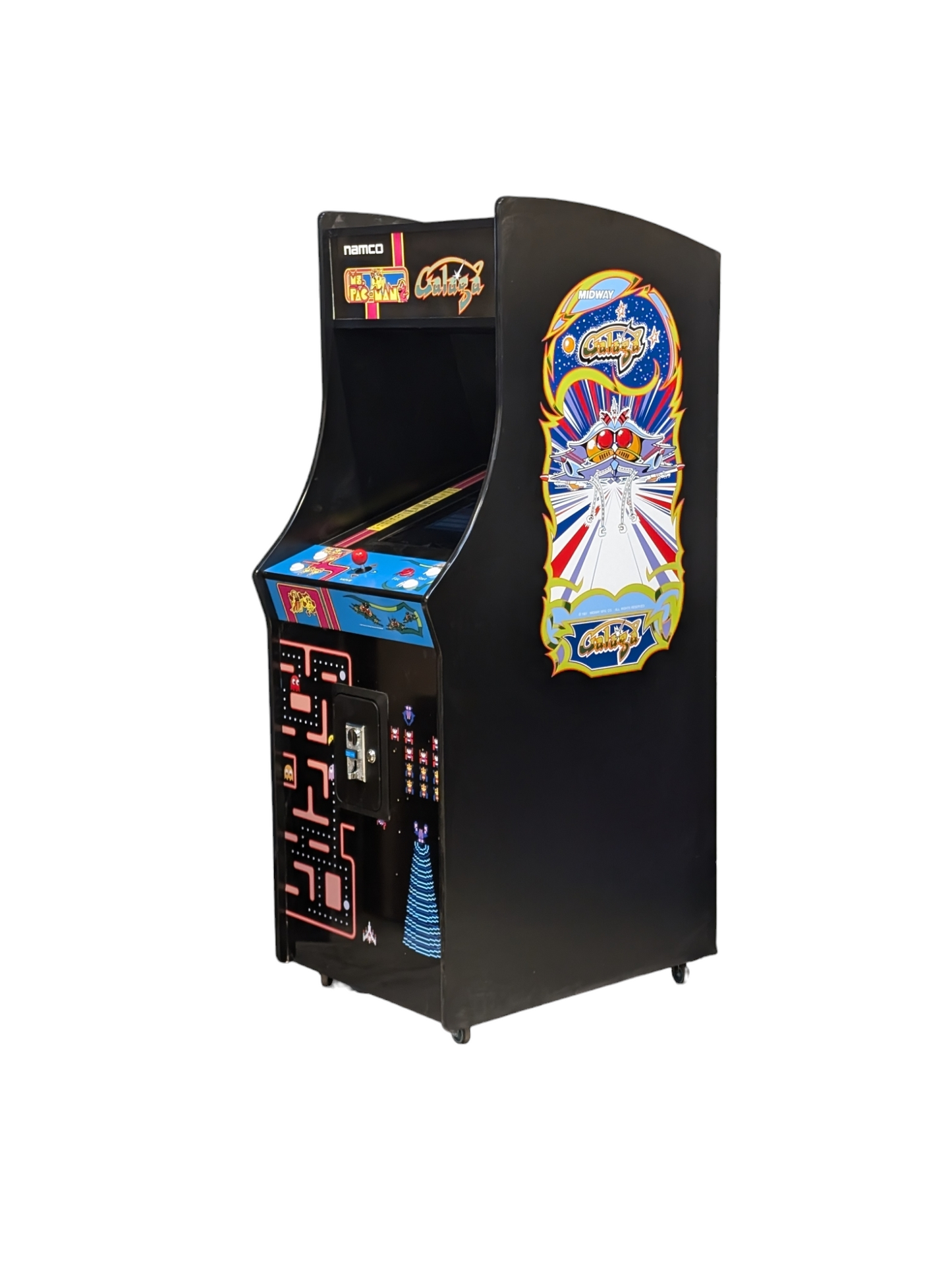 Ms Pacman and Galaga Anniversary Arcade Machine - Accurate Replica