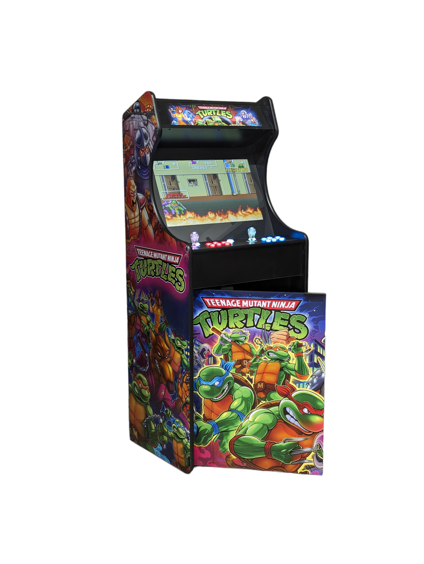Deluxe 24 Arcade Machine - Turtles TMNT Theme