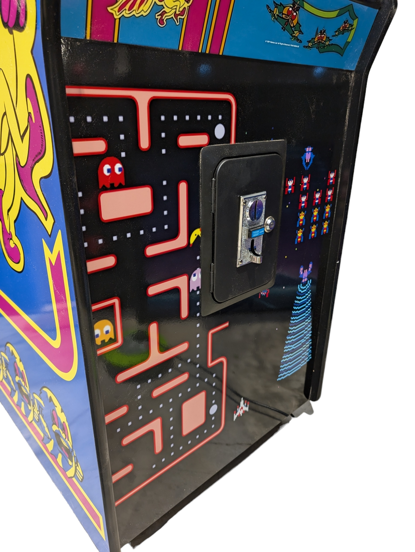 Ms Pacman and Galaga Anniversary Arcade Machine - Accurate Replica