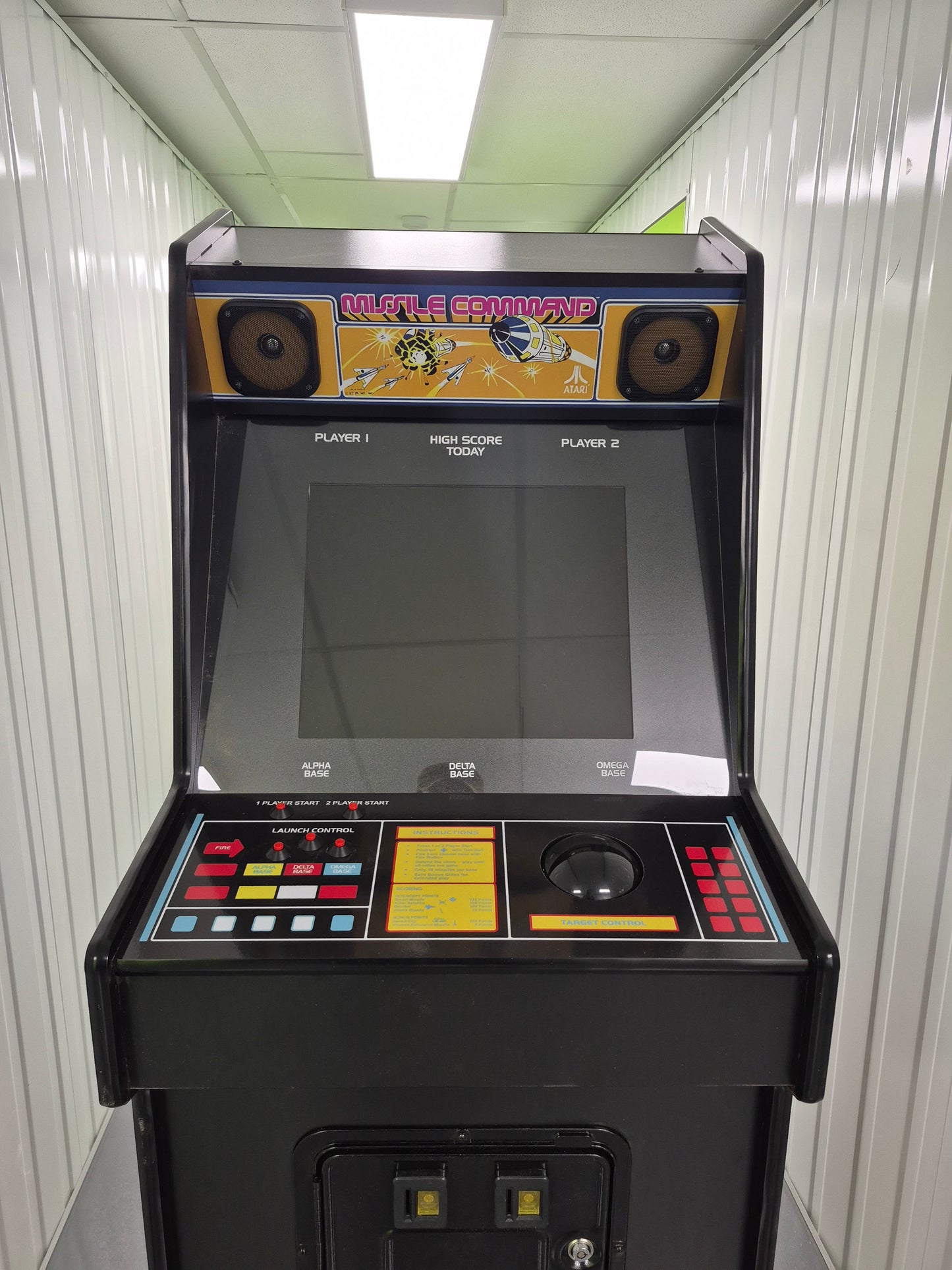 Missile Command Arcade Machine - Reproduction